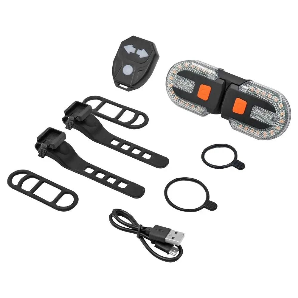 Bike Turn Signal Rear Light USB Rechargeable Wireless LED Tail Light For Bicycles And Scooters 5