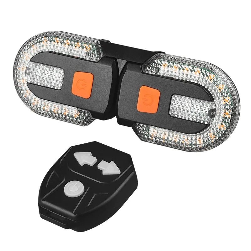 Bike Turn Signal Rear Light USB Rechargeable Wireless LED Tail Light For Bicycles And Scooters 6
