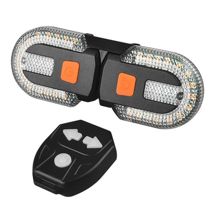 Bike Turn Signal Rear Light USB Rechargeable Wireless LED Tail Light For Bicycles And Scooters 6