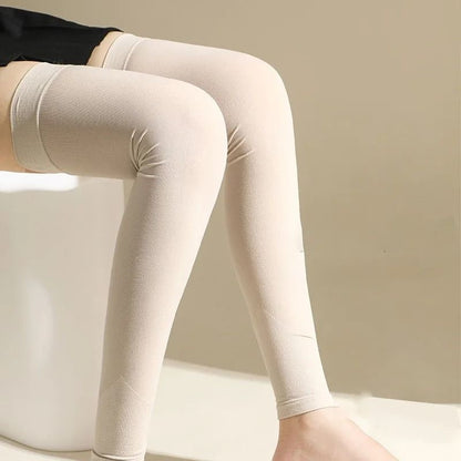 HighElastic Breathable Sun Protection Leg Covers For Cycling Running And Outdoor Sports 8