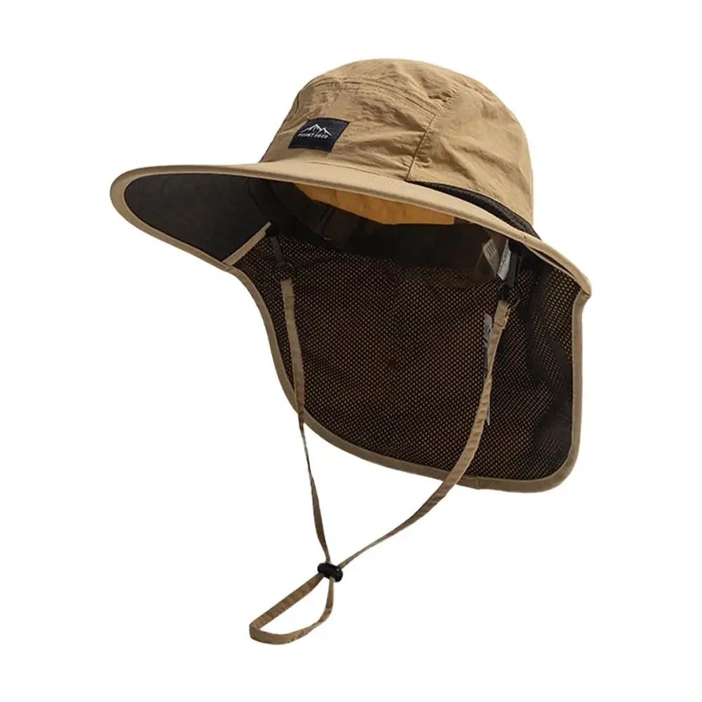 Unisex Wide Brim QuickDrying UV Protection Sun Hat With Neck Cover 8