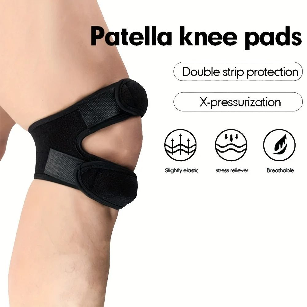 Adjustable Patella Knee Strap for Pain Relief and Sports Support