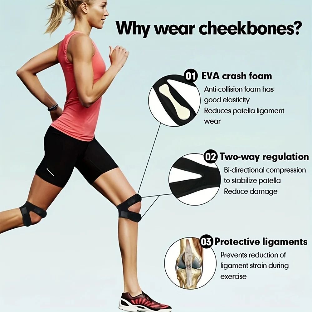 Adjustable Patella Knee Strap For Pain Relief And Sports Support 7