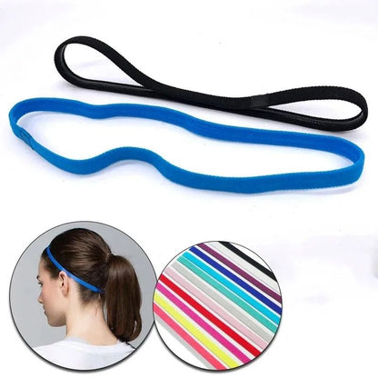 5Pack Elastic Sports Headbands For Yoga Running And Fitness 1