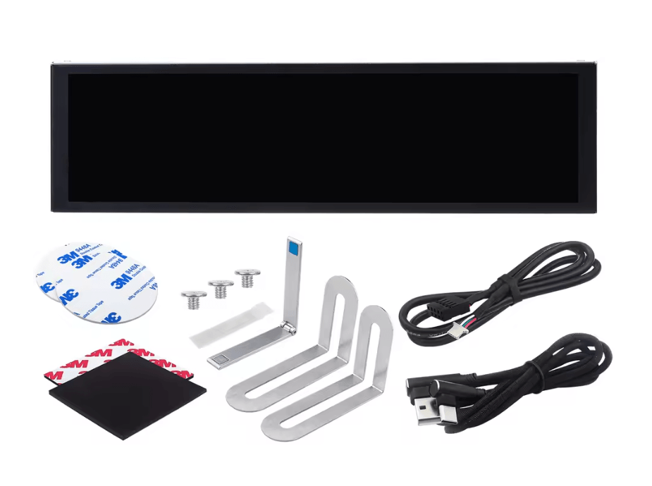 TURZX 92 Inch USB Secondary Screen For PC Monitoring And Custom Display 4