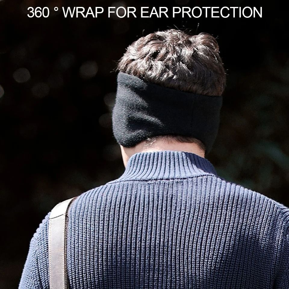 Soft Plush Winter Earmuffs For Men And Women  Warm Elastic And SkinFriendly Ear Protection 2