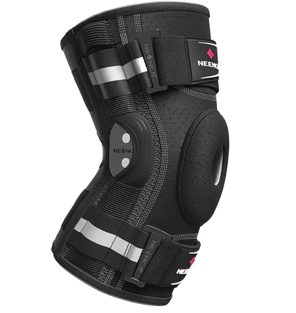 NEENCA Hinged Knee Brace with Side Stabilizers for Pain Relief and Joint Support