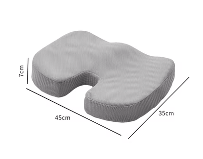 ErgoRelief Memory Foam Office And Seat Cushion 4