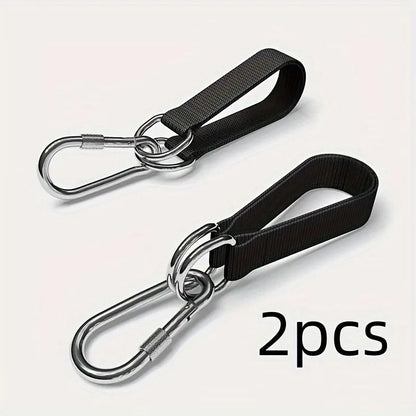Durable Hammock Hanging Belt With Steel Hooks  Outdoor Camping And Swing Hanging Straps 4