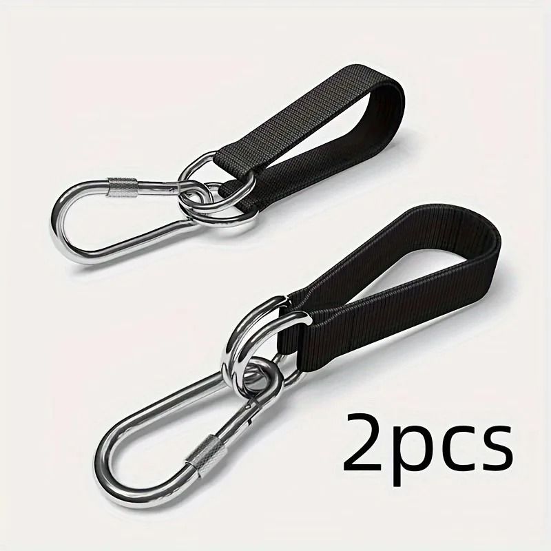 Durable Hammock Hanging Belt With Steel Hooks  Outdoor Camping And Swing Hanging Straps 6