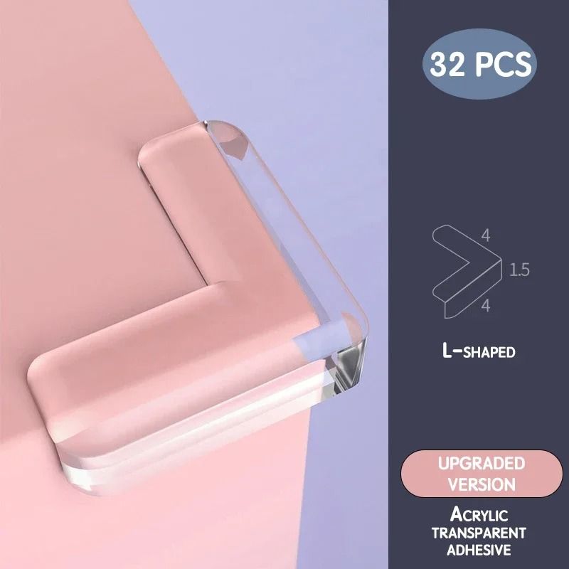 Baby Safety Corner Guards  Transparent PVC Edge And Table Protectors For Childproofing Furniture 11