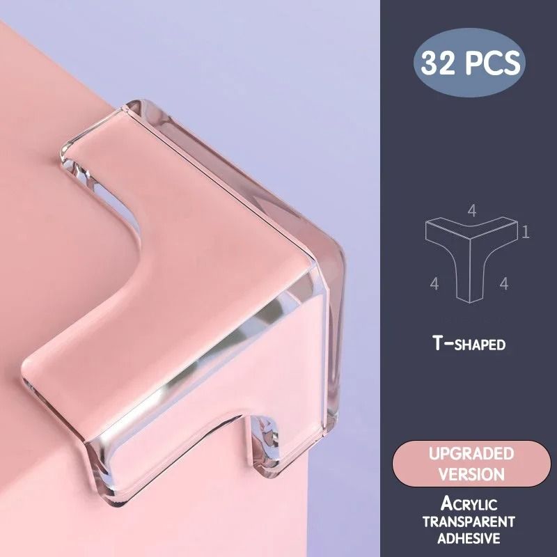 Baby Safety Corner Guards  Transparent PVC Edge And Table Protectors For Childproofing Furniture 12