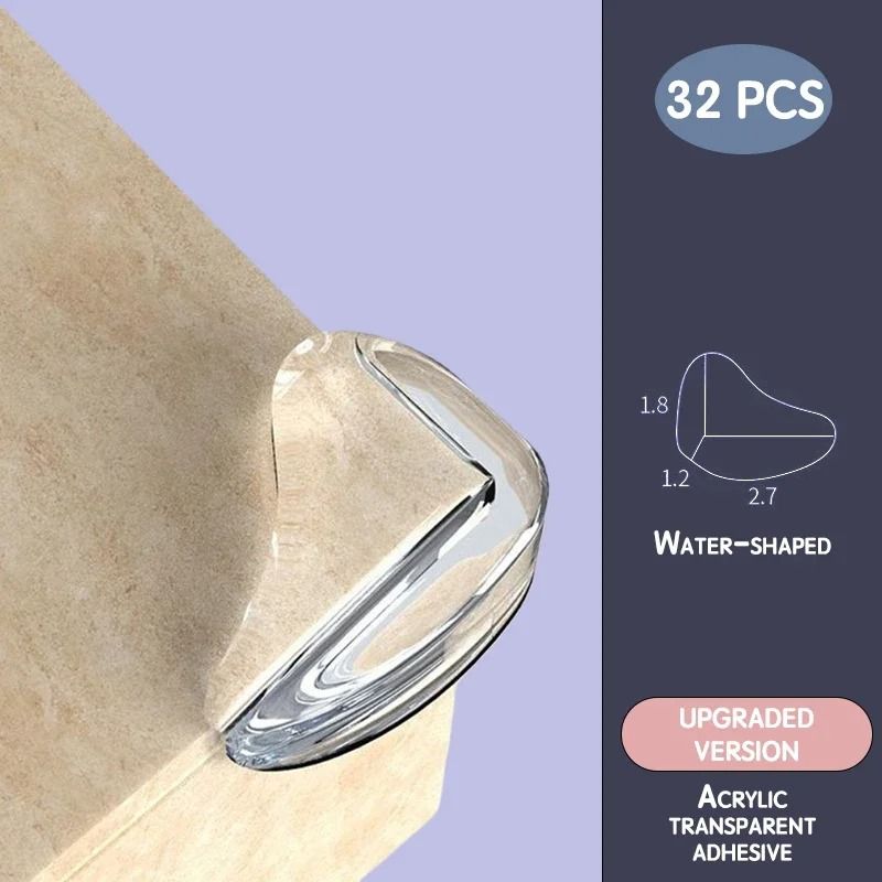 Baby Safety Corner Guards  Transparent PVC Edge And Table Protectors For Childproofing Furniture 13