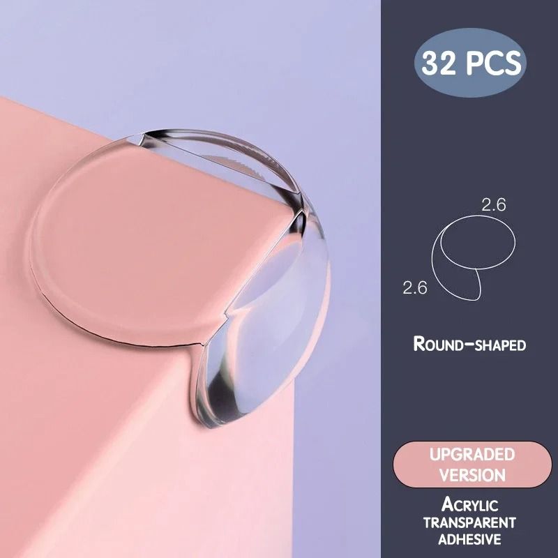 Baby Safety Corner Guards  Transparent PVC Edge And Table Protectors For Childproofing Furniture 14