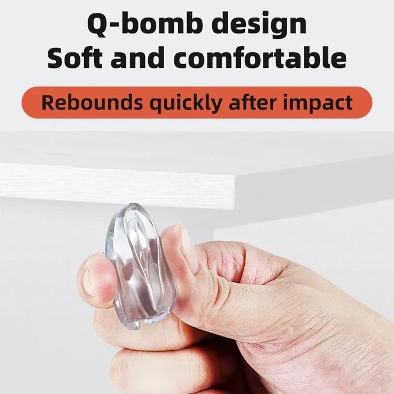 Baby Safety Corner Guards  Transparent PVC Edge And Table Protectors For Childproofing Furniture 4