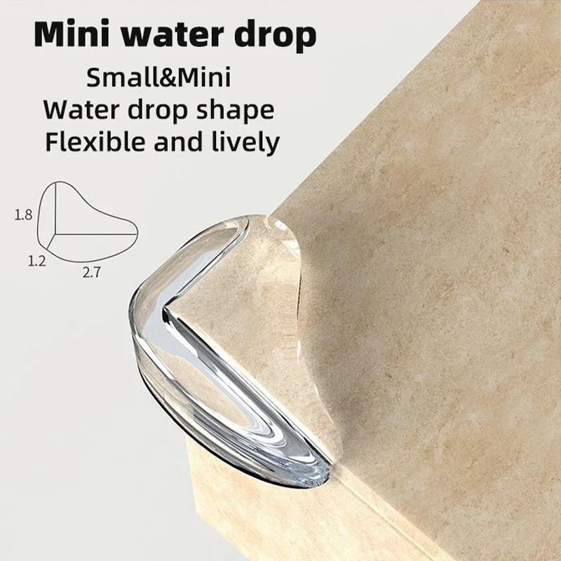 Baby Safety Corner Guards  Transparent PVC Edge And Table Protectors For Childproofing Furniture 6