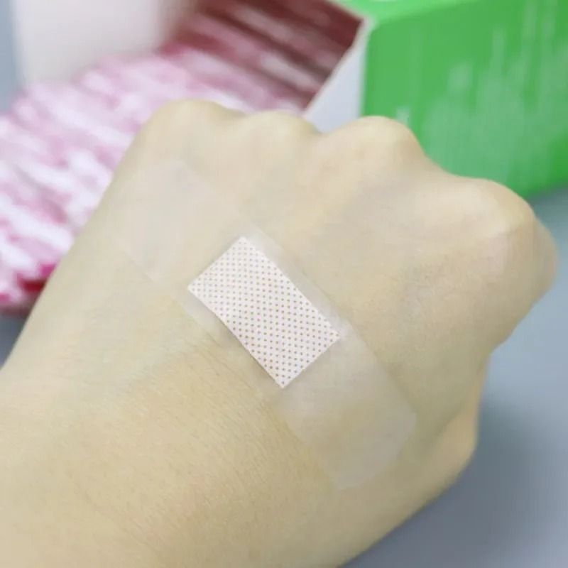 320pcs Transparent Waterproof Adhesive Bandages  Breathable First Aid Kit Plasters For All Ages 2