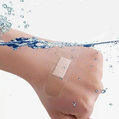 320pcs Transparent Waterproof Adhesive Bandages  Breathable First Aid Kit Plasters For All Ages 4