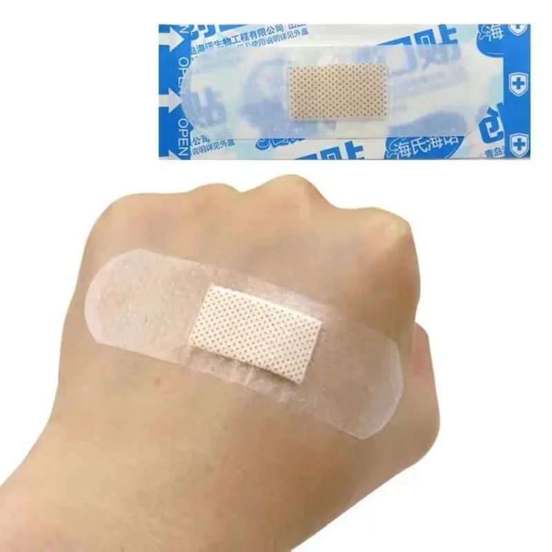 320pcs Transparent Waterproof Adhesive Bandages  Breathable First Aid Kit Plasters For All Ages 6