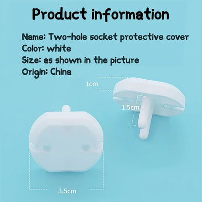 20pcs Baby Safety Socket Covers  European Standard Electrical Outlet Protectors For Childproofing 4