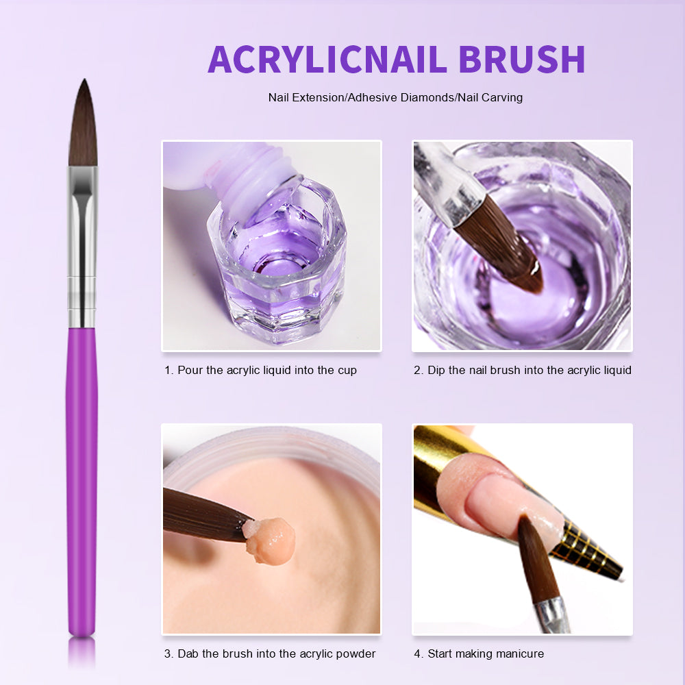 DIY Acrylic Powder Liquid Large Capacity Nail Acrylic Liquid Monomer Crystal For Nails Art 2
