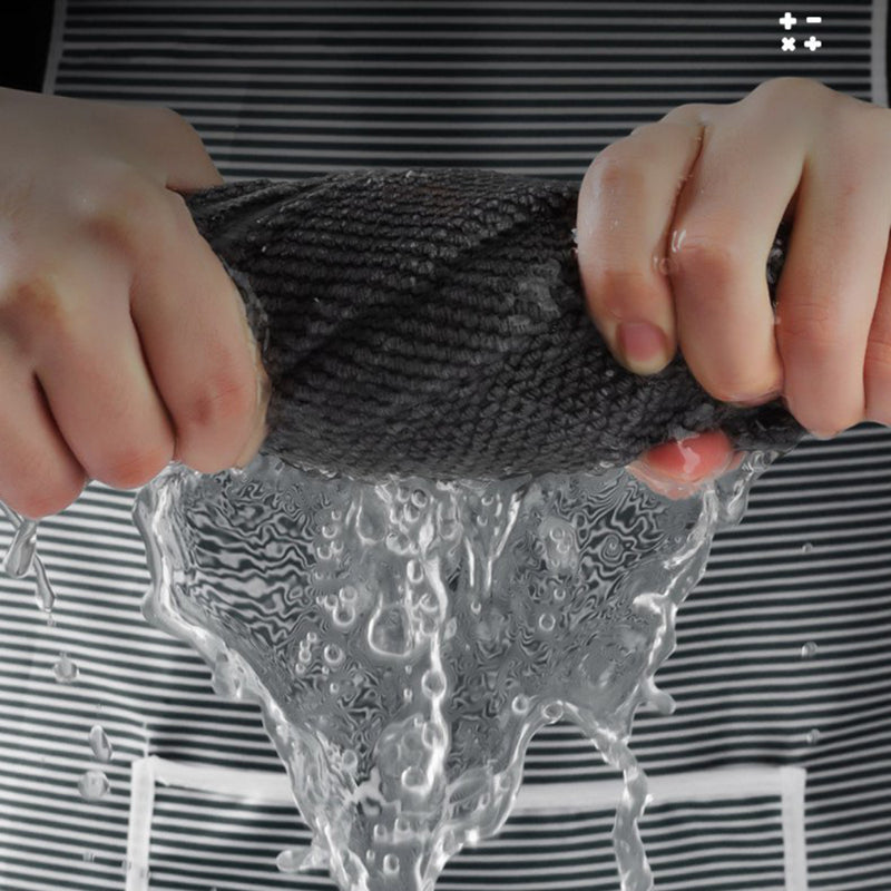 Premium Kitchen Bar Cleaning Cloth Highly Absorbing Square Towels Coffee Machine Special Rags House 1