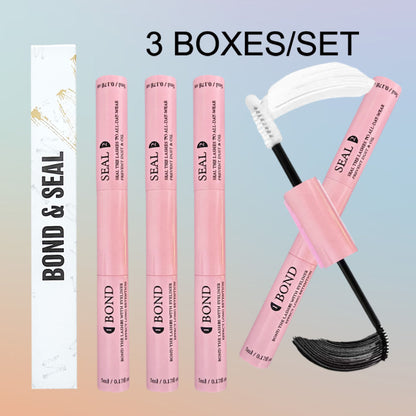 Individual Lashes Glue and Seal, Lash Bond and Seal, Lash Extension Super Strong Hold, Lash Glue Remover, Tweezers Kit