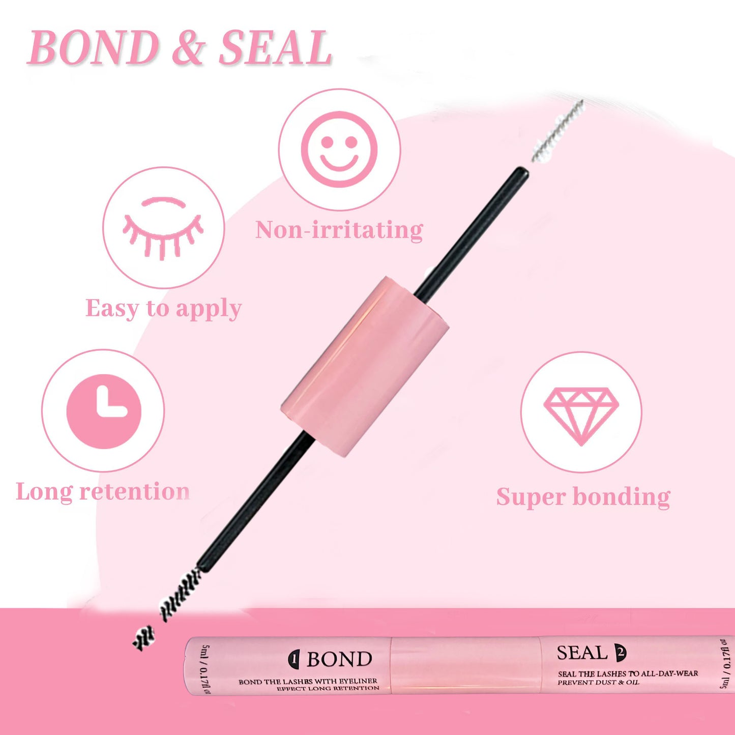 Individual Lashes Glue And Seal Lash Bond And Seal Lash Extension Super Strong Hold Lash Glue Remov 3