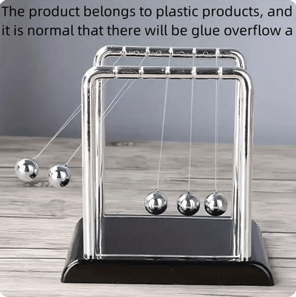 Executive Balance Steel Ball Newton Pendulum Desk Toy  Interactive Desktop Science  Stress Relief 2