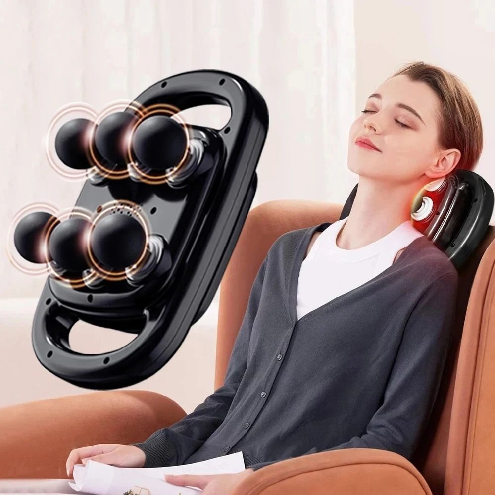 6 Head Deep Tissue Muscle Massager for Full Body Relaxation