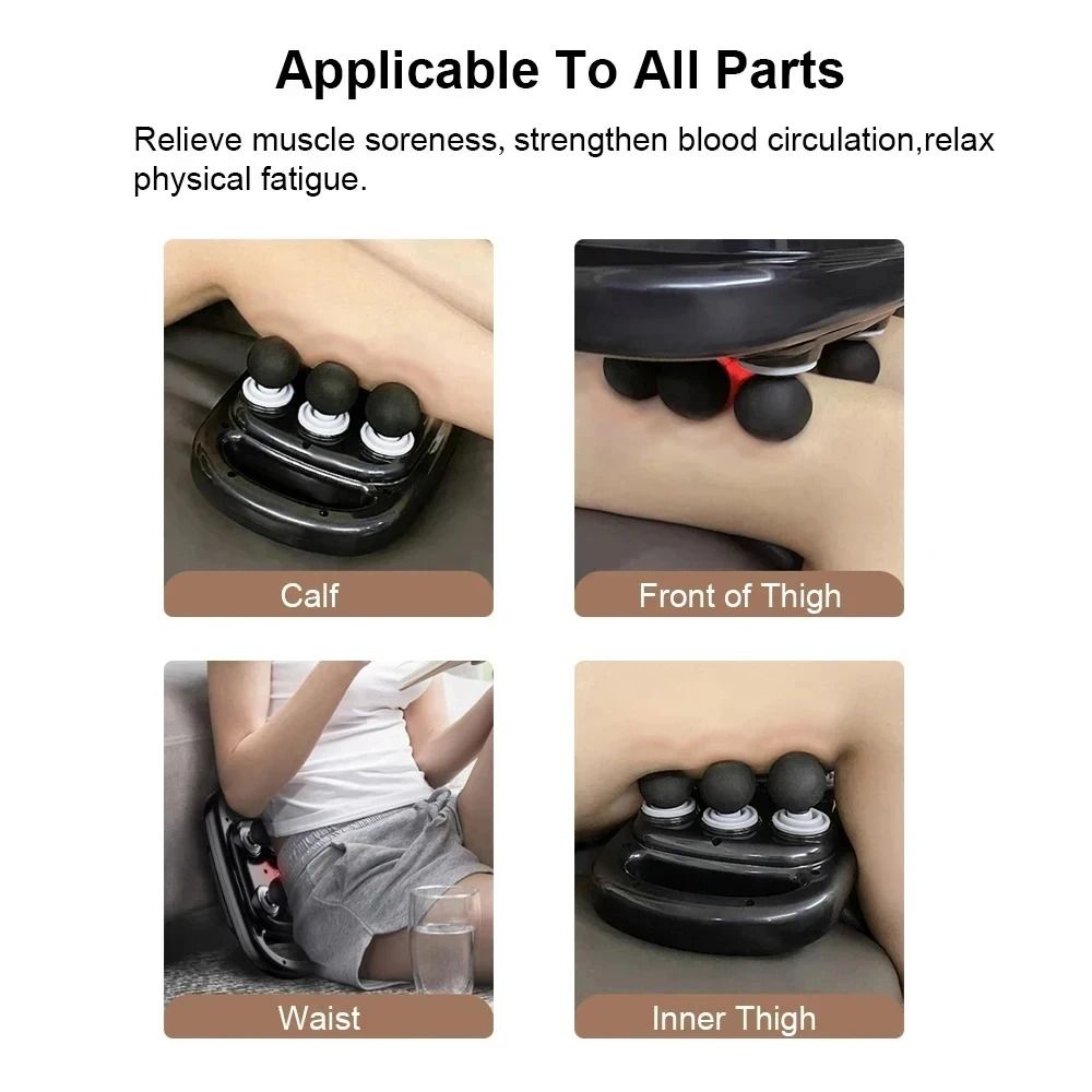 6 Head Deep Tissue Muscle Massager For Full Body Relaxation 2
