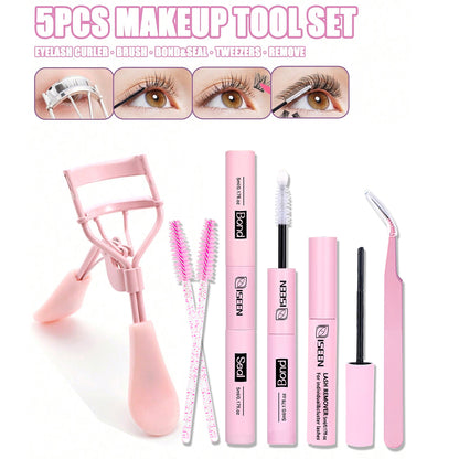 Super Hold Long-Lasting Eyelash Glue, Lash Bond and Seal, Non-Irritating DIY Lash Clusters at Home