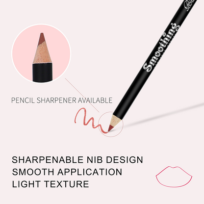 Professional Lip Liner Pencil and Matte Lip Gloss, Long-Lasting Lipstick Set for Women, Ideal Valentine's Day Gifts