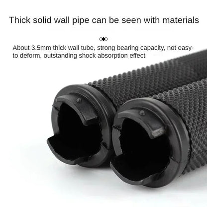 Mountain Bike Handlebar Grips  Soft AntiSlip Rubber LockOn Bar Ends For MTB And Road Cycling 4