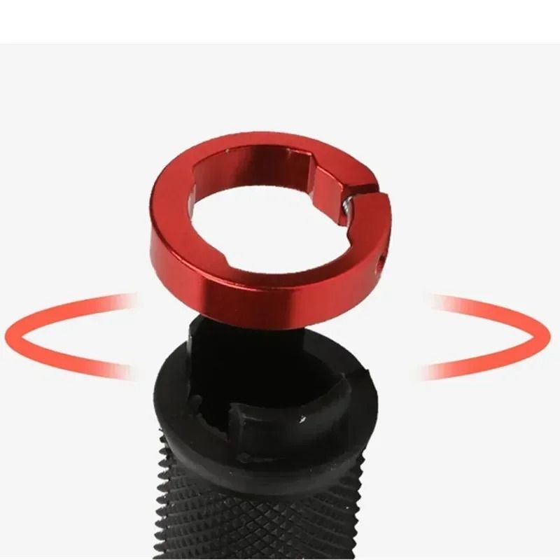 Mountain Bike Handlebar Grips  Soft AntiSlip Rubber LockOn Bar Ends For MTB And Road Cycling 5