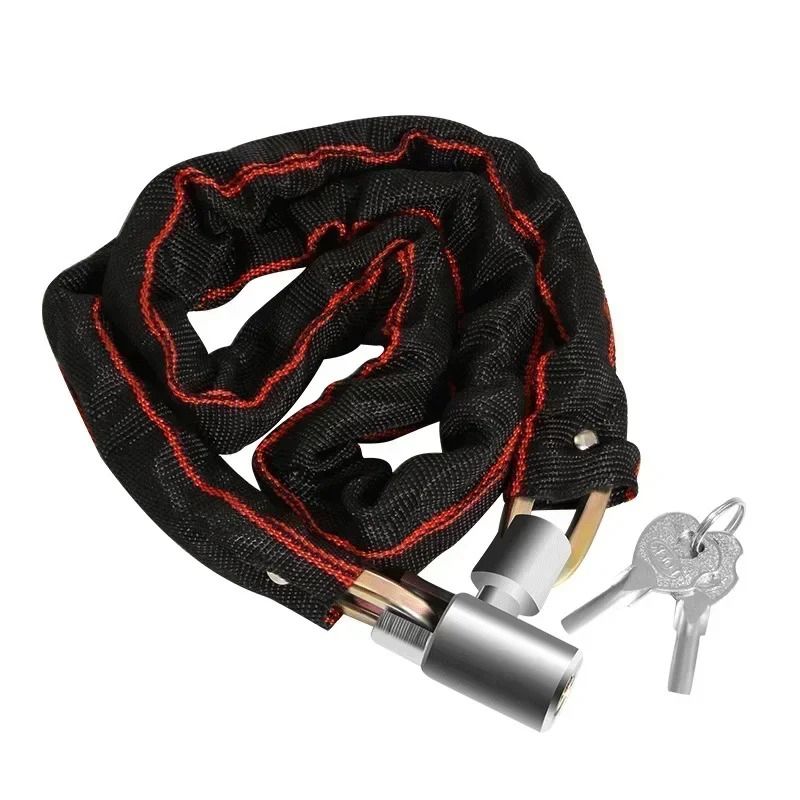 HeavyDuty AntiTheft Bicycle Chain Lock  Extra Long Stainless Steel Password Lock For Bikes And EBik 5
