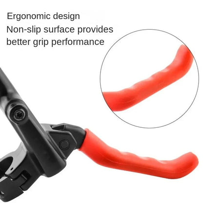 AntiSlip Silicone Brake Lever Covers  Waterproof Protective Grips For Bicycle Brake Handles 3