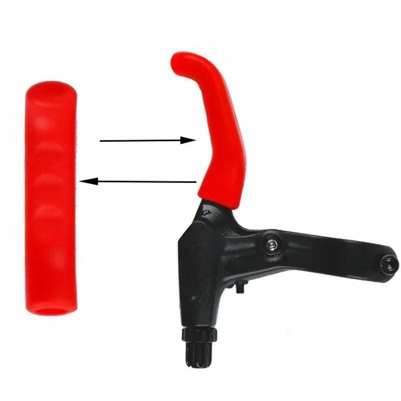 AntiSlip Silicone Brake Lever Covers  Waterproof Protective Grips For Bicycle Brake Handles 4