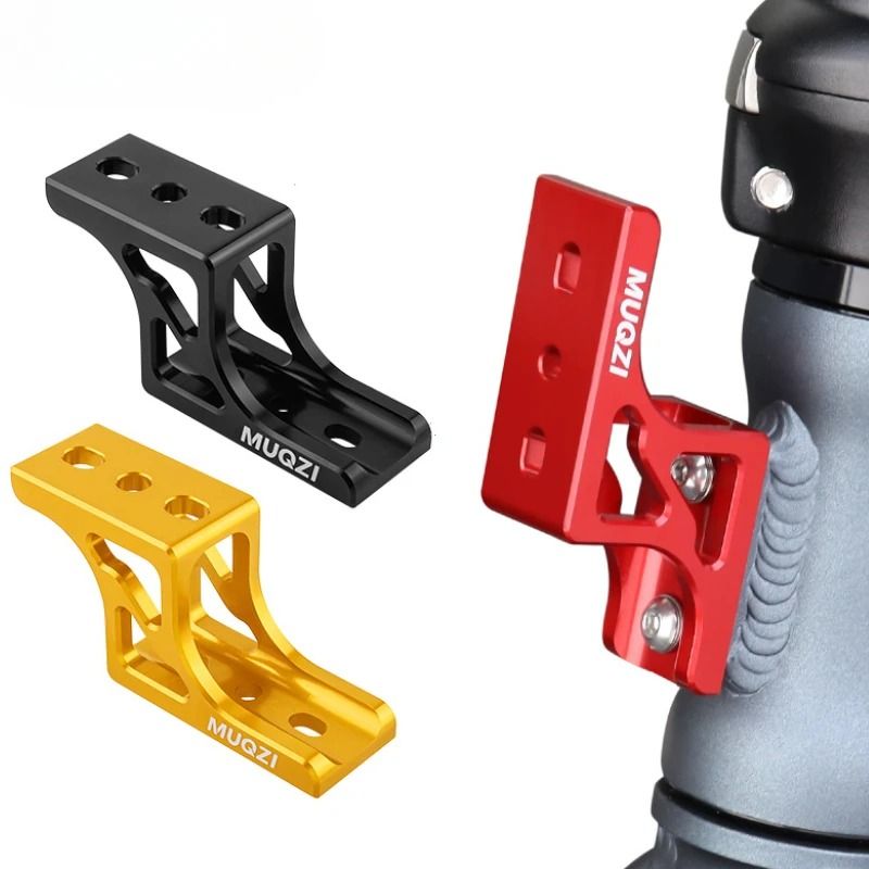 Aluminum Alloy Bike Bag Carrier Raise Adapter – Front Mount Riser for Brompton and Dahon Folding Bikes
