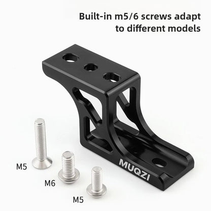 Aluminum Alloy Bike Bag Carrier Raise Adapter  Front Mount Riser For Brompton And Dahon Folding Bik 4