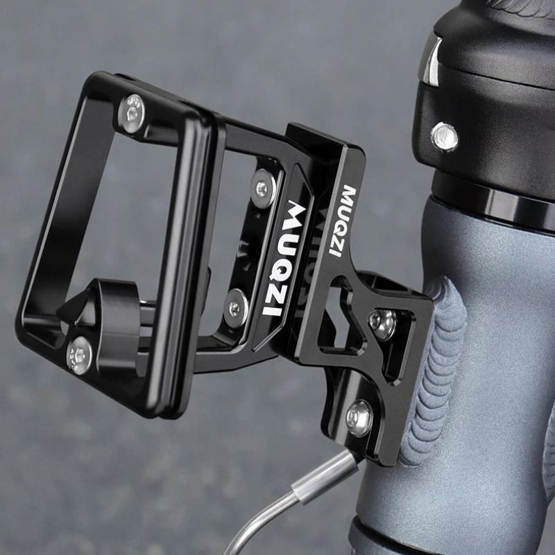 Aluminum Alloy Bike Bag Carrier Raise Adapter  Front Mount Riser For Brompton And Dahon Folding Bik 5