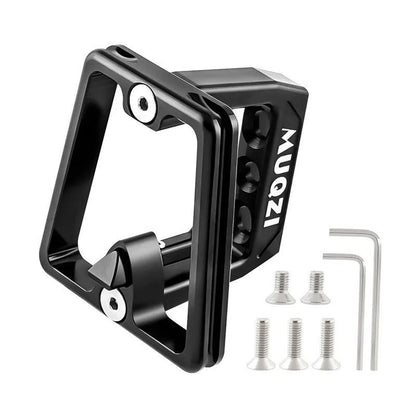 Aluminum Alloy Bike Bag Carrier Raise Adapter  Front Mount Riser For Brompton And Dahon Folding Bik 10