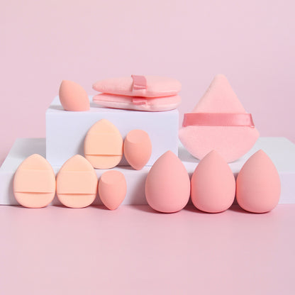 Makeup Sponge Set Loose Powder Puffs Mini Air Cushion Puffs Beauty Eggs Mini Beauty Sponges For All 11
