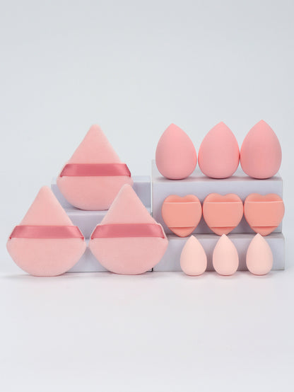 Makeup Sponge Set Loose Powder Puffs Mini Air Cushion Puffs Beauty Eggs Mini Beauty Sponges For All 18