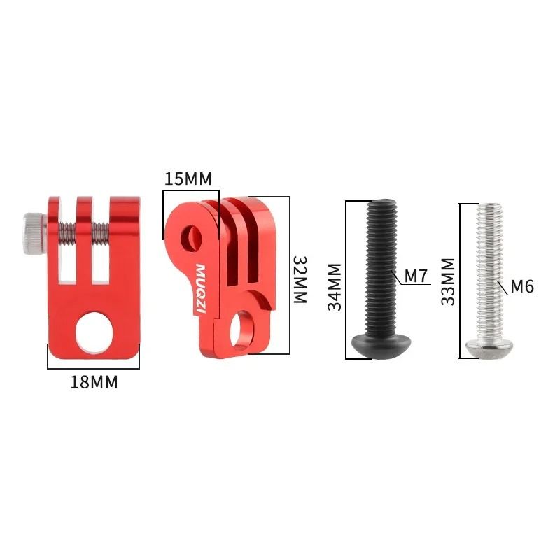 Aluminum Alloy Light Mount Holder  Bicycle Lamp And Computer Adapter For Brompton Folding Bikes 2