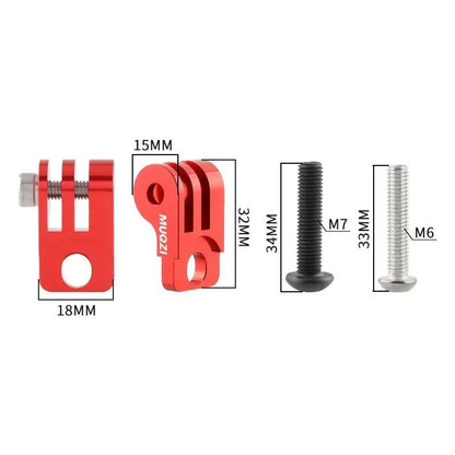 Aluminum Alloy Light Mount Holder  Bicycle Lamp And Computer Adapter For Brompton Folding Bikes 2
