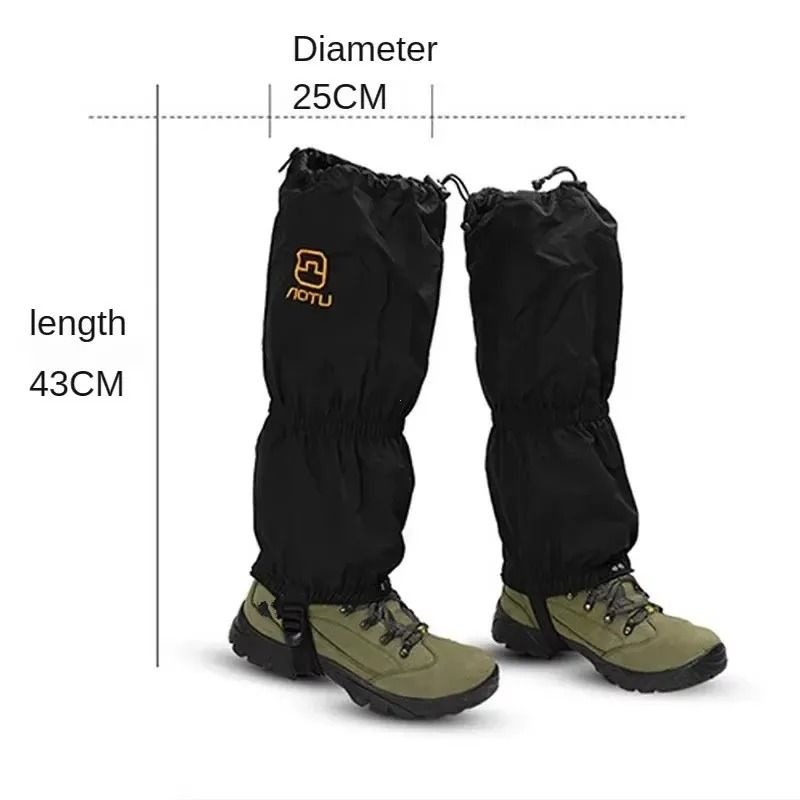 Waterproof Outdoor Leg Gaiters  Snowproof Hiking Leg Warmers For Climbing Camping And Winter Travel 7