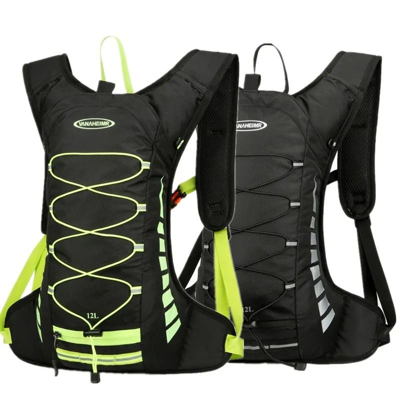 Lightweight Waterproof Outdoor Cycling Backpack – Reflective Sports Bag for Hiking, Running, and Mountain Biking