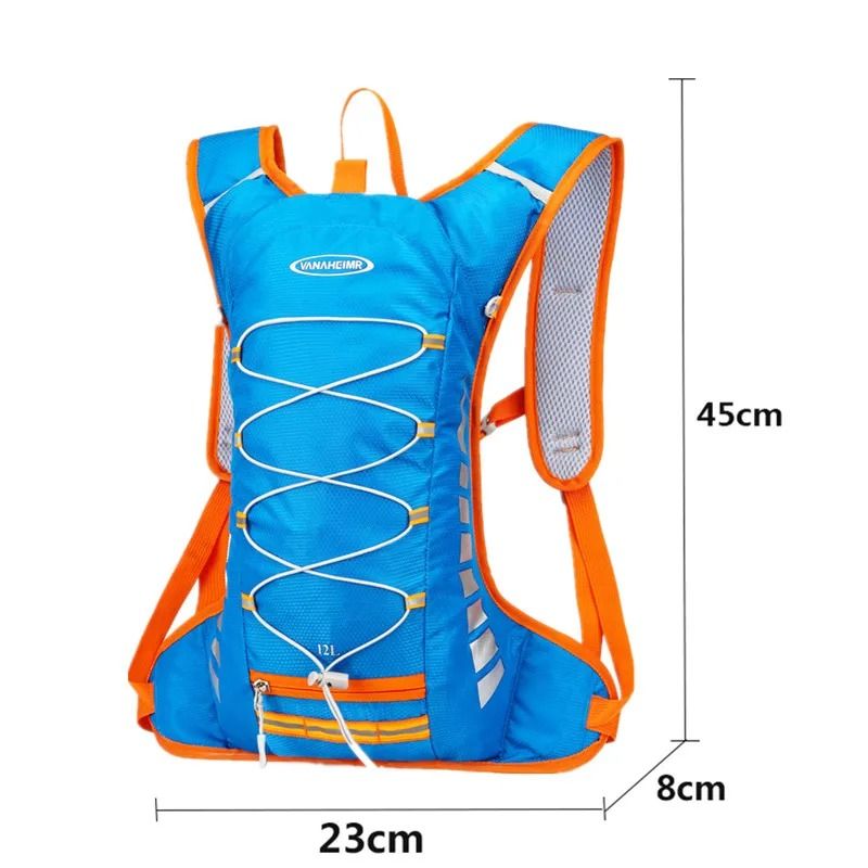 Lightweight Waterproof Outdoor Cycling Backpack  Reflective Sports Bag For Hiking Running And Mount 1