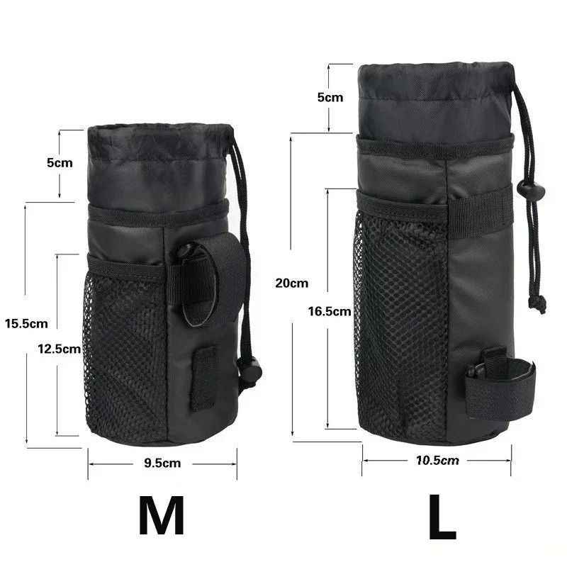 Insulated Bike Bottle Holder  Waterproof Handlebar Water Bottle Pouch For Road And MTB Bikes 1